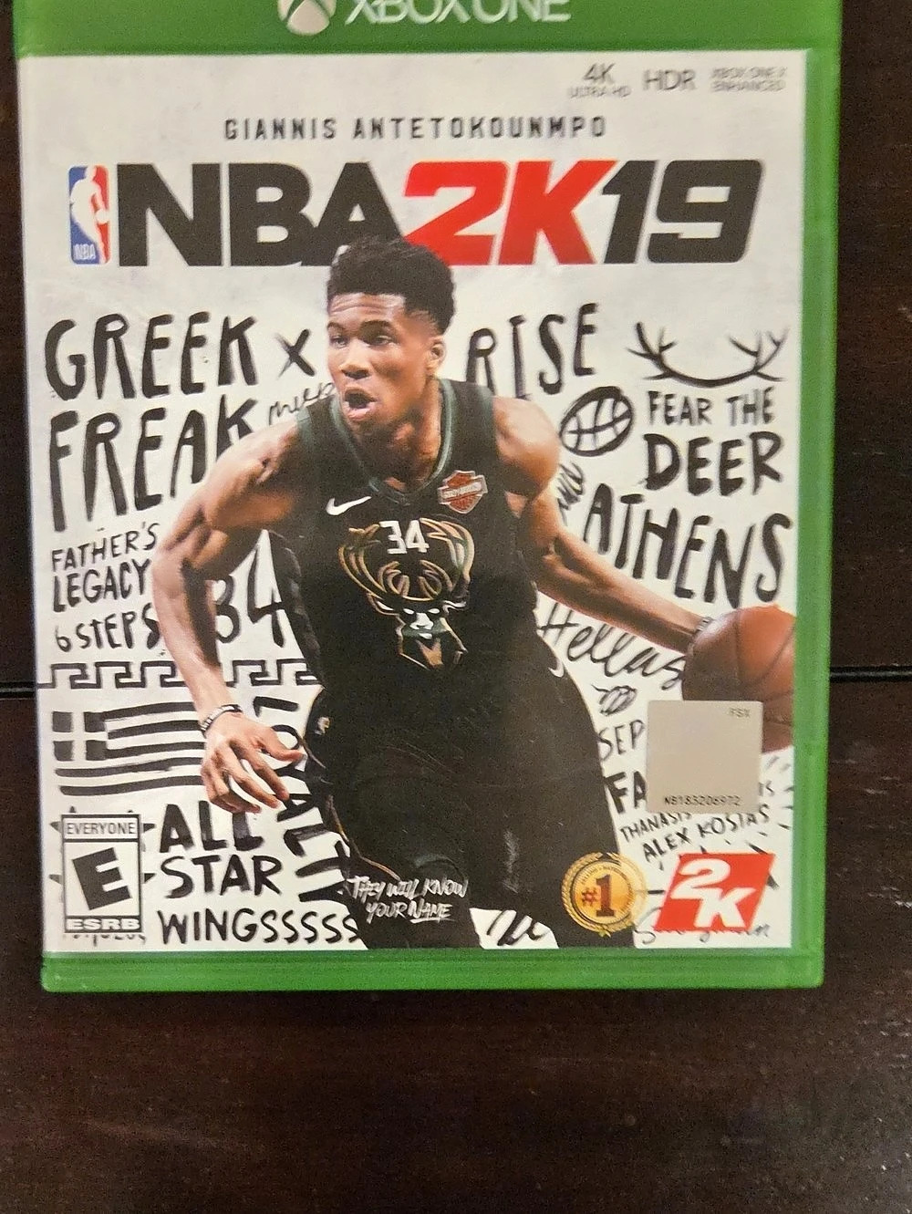 2K NBA 2K19 Xbox One Video Game